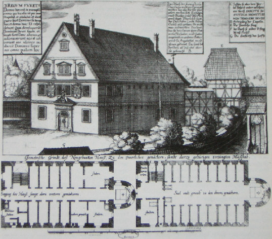 kopie kupferstich 1627 von peter isselburg